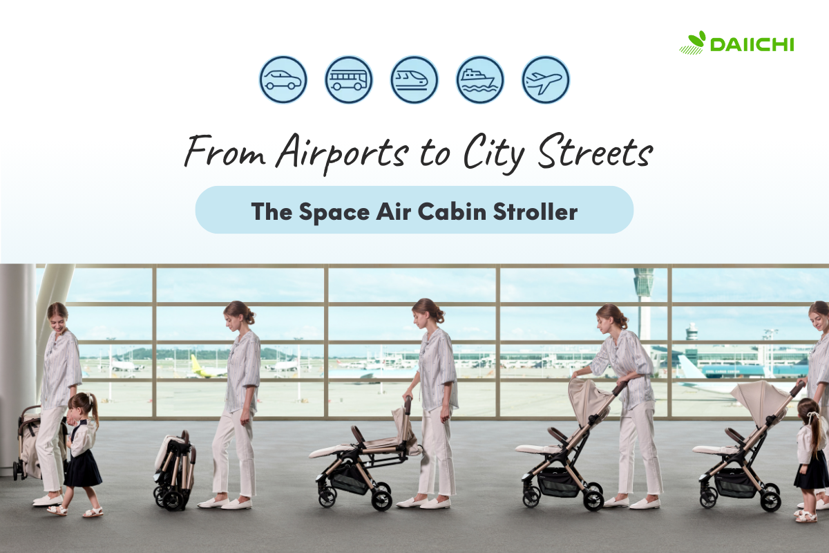 From Airports to City Streets: How Daiichi The Space Stroller Fits Your Lifestyle