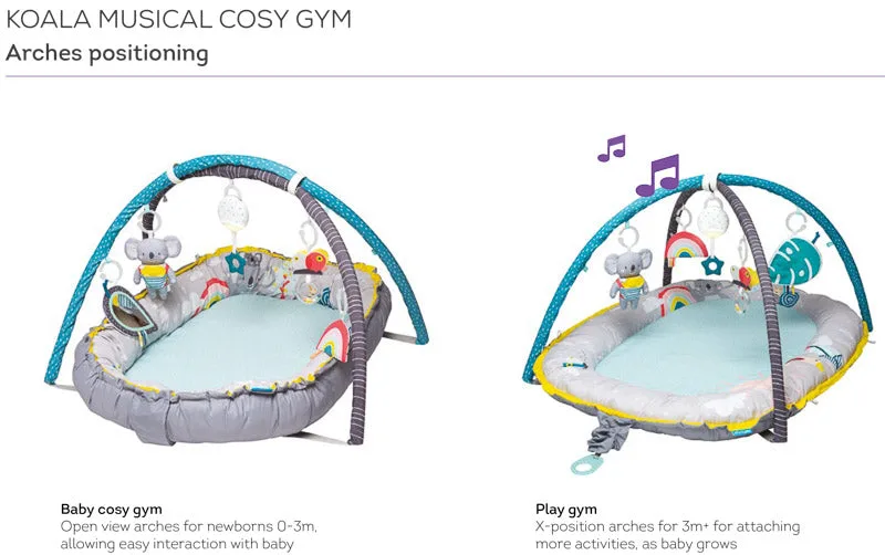 Taf Toys Koala Musical Newborn Cosy Gym