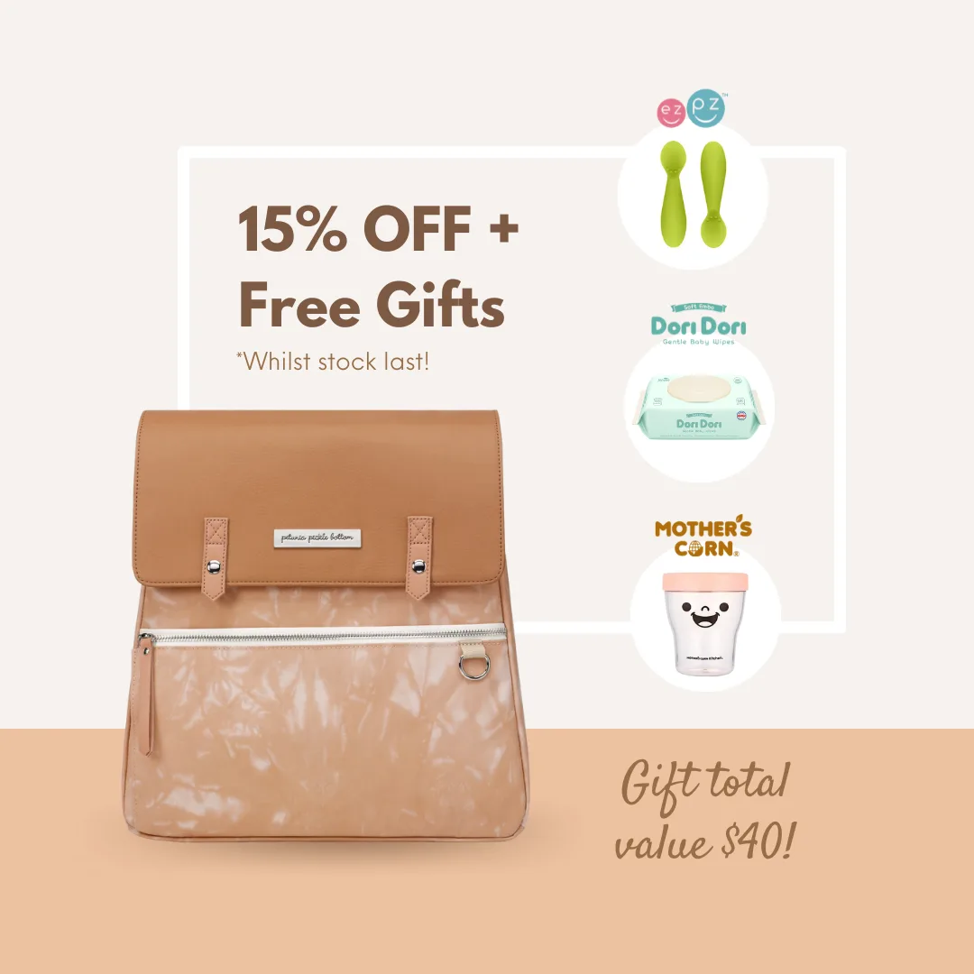 Petunia Pickle Bottom META backpack + free gifts
