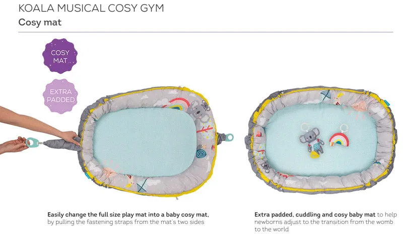 Taf Toys Koala Musical Newborn Cosy Gym