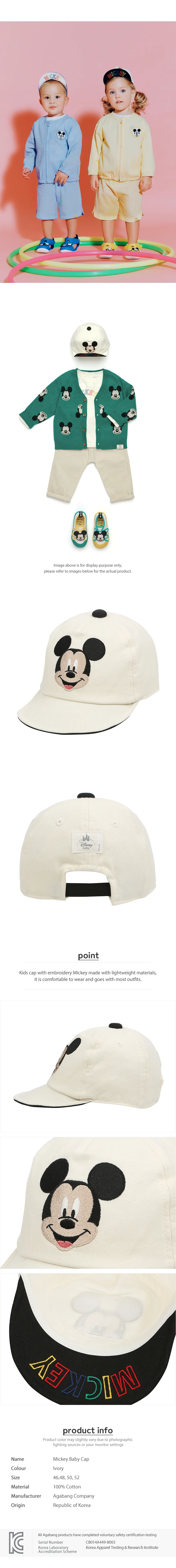 Disney Baby Mickey Cap