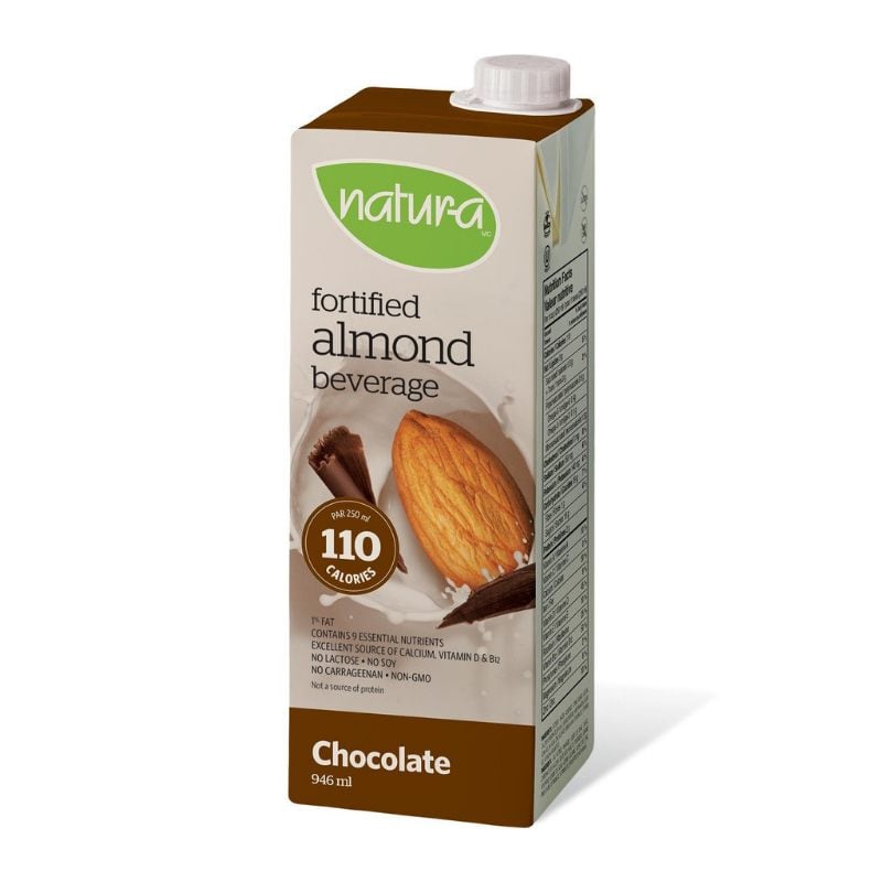Natur-a Enriched Almond Beverage - Chocolate, 946 ml.