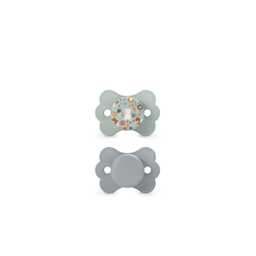 Suavinex Wonderland Butterfly SX Pro Soother 6-18 Months 2 Pack - Liberty Blue