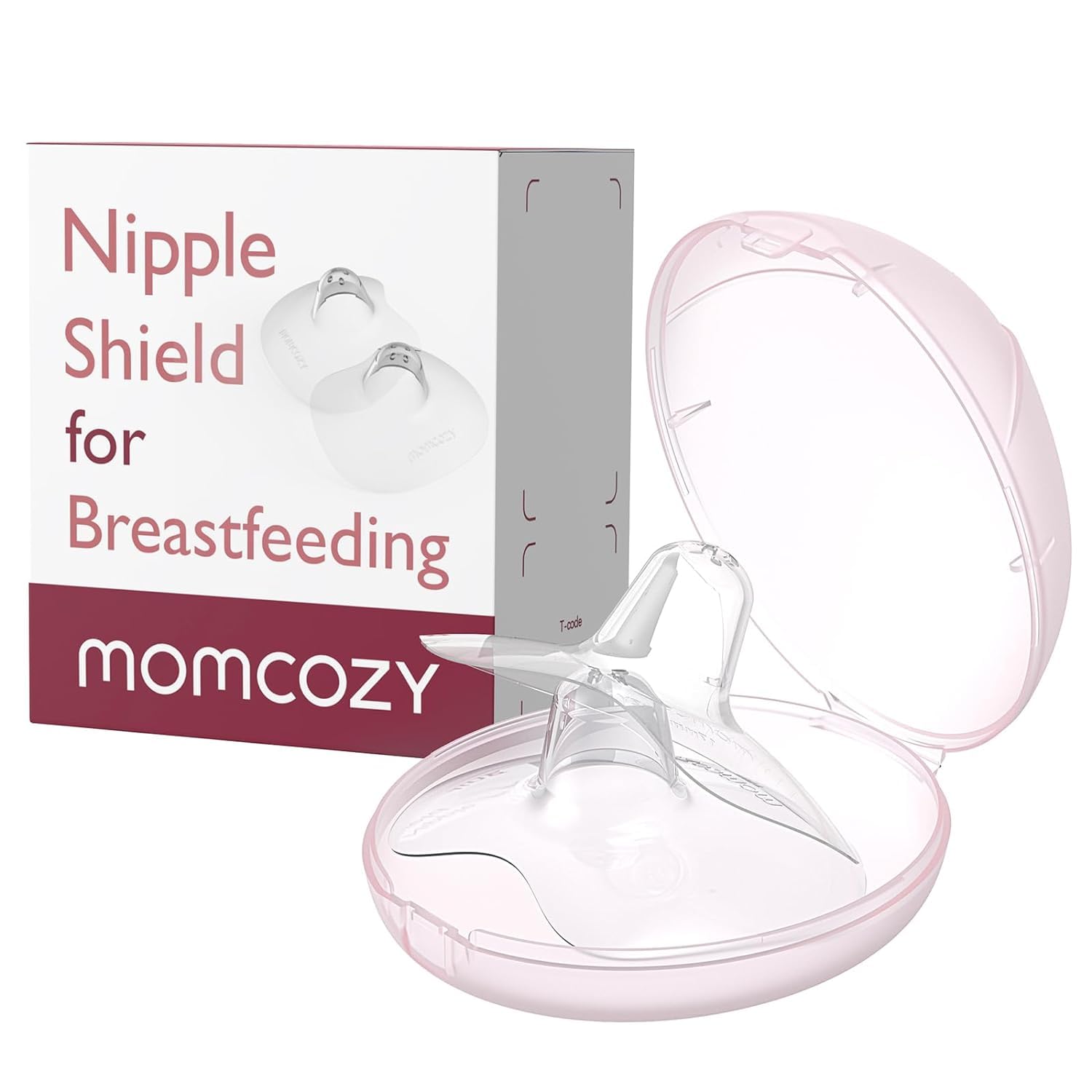 Momcozy Contact Nipple Shields Silicone Breastfeeding Nursing Aid