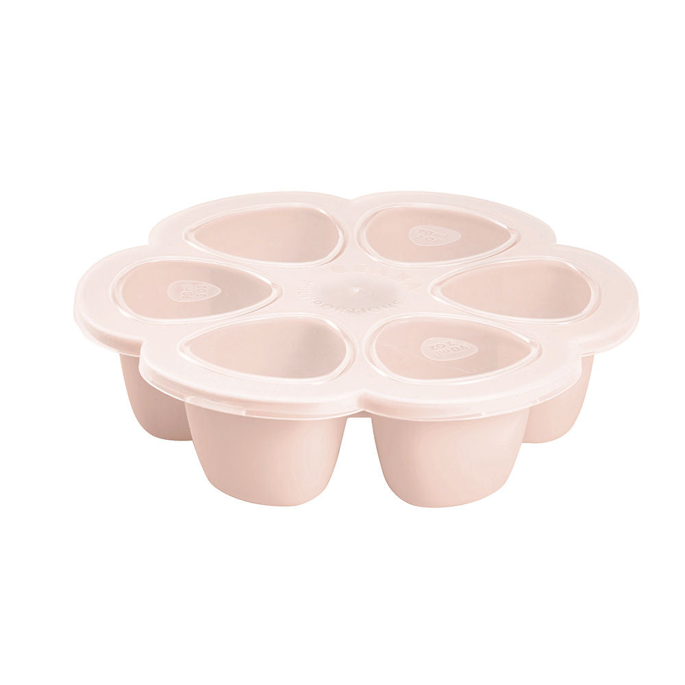 Beaba Multiportions Silicone Freezer Tray 6 x 90ml - Pink