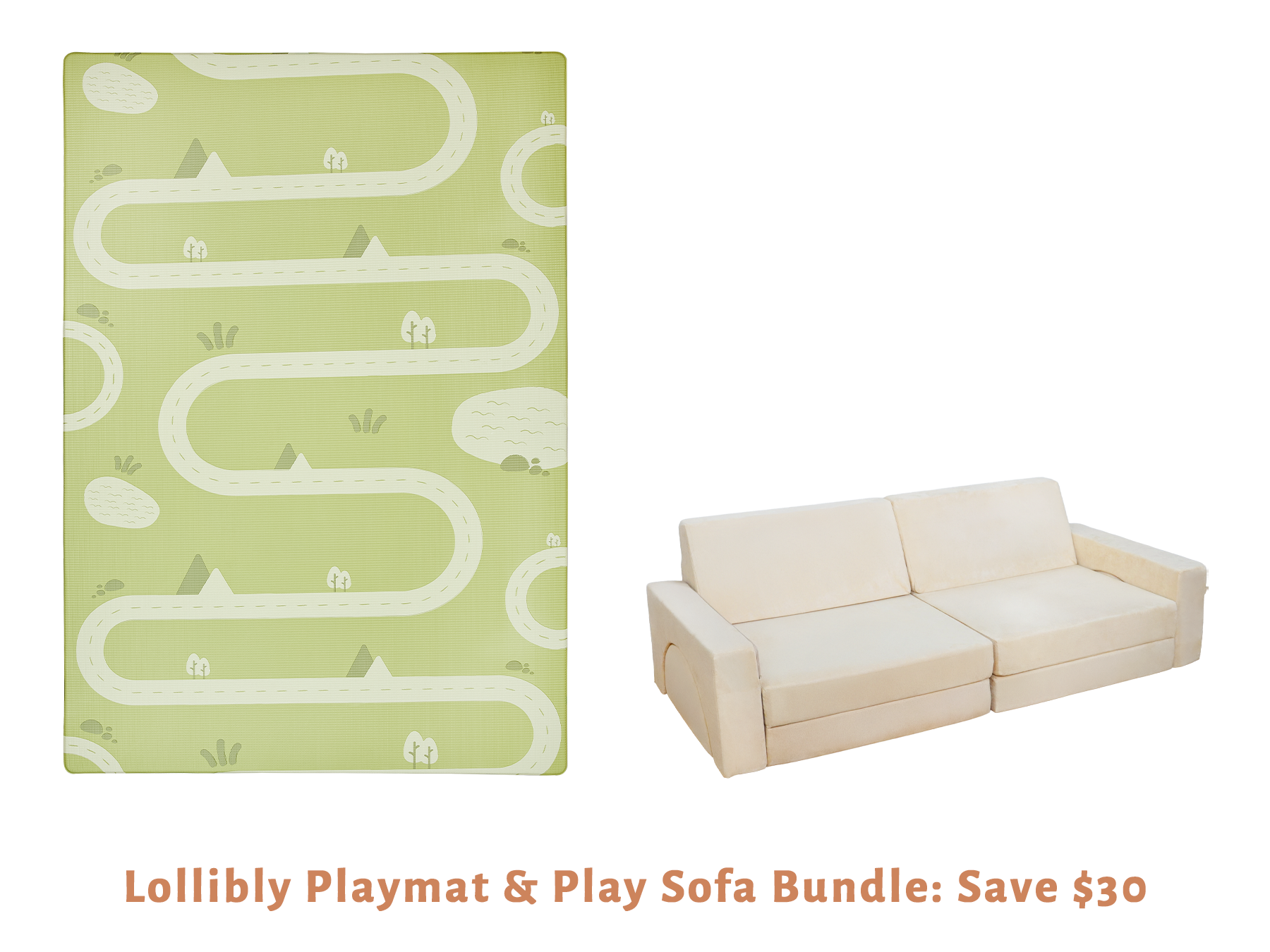 Lollibly Playmat & Play Sofa Bundle