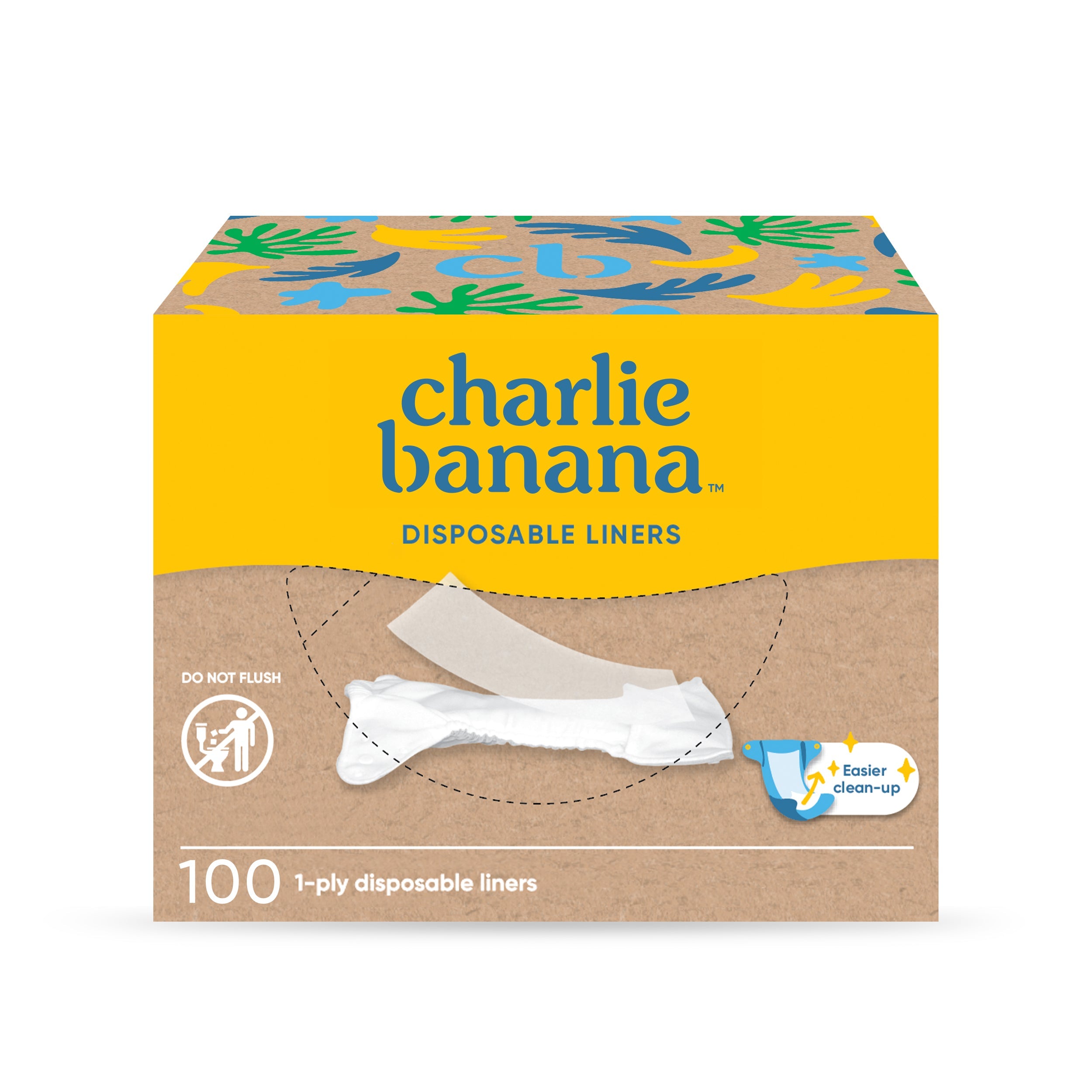 100 Disposable Cotton Liners