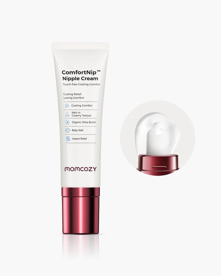 Momcozy ComfortNip Cooling Nipple Cream 50g Ceramic Tip