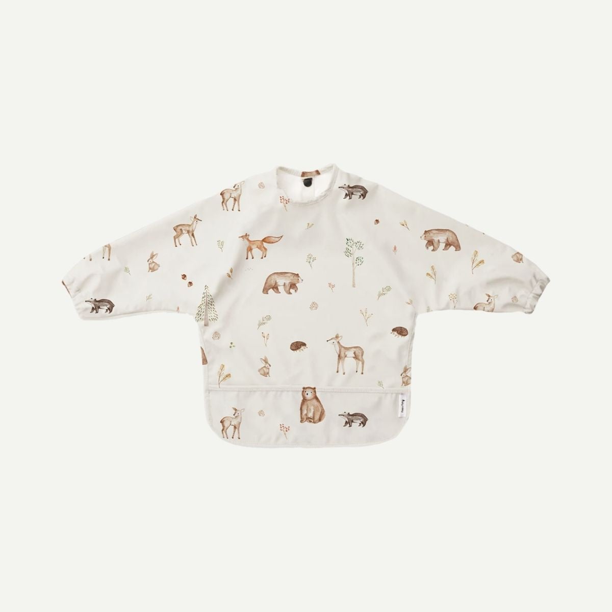 Elly Milley PlayKidz Tablier Wearable Bib & Waterproof - Forest Friends