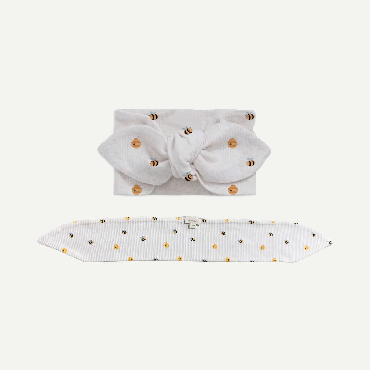 Elly Milley TENCEL™ Organic Cotton / Camélia Headband - Honey Bee