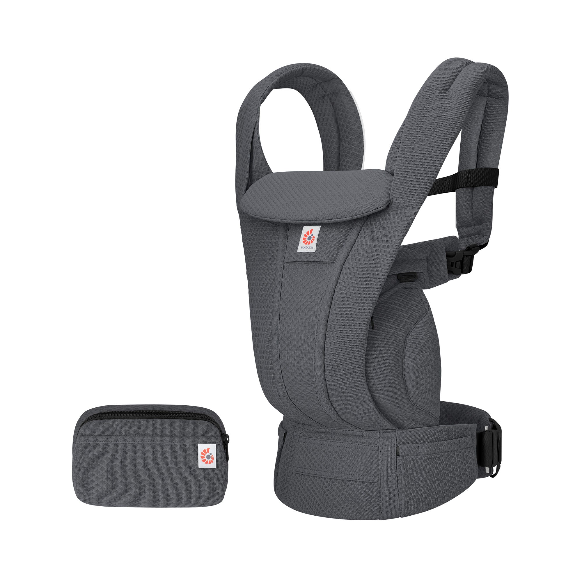 Ergobaby Omni Deluxe Mesh Baby Carrier - Graphite Grey