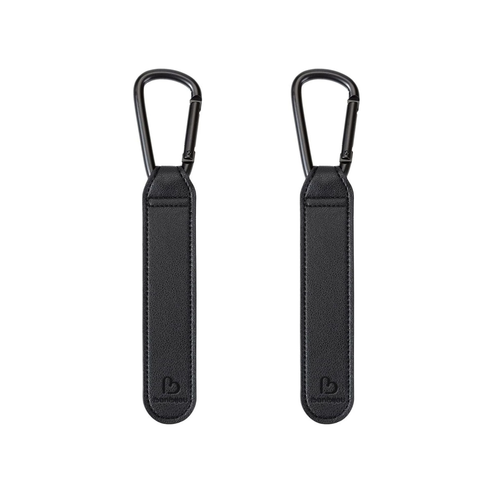 Bonbijou Stroller Hooks With Leather Straps