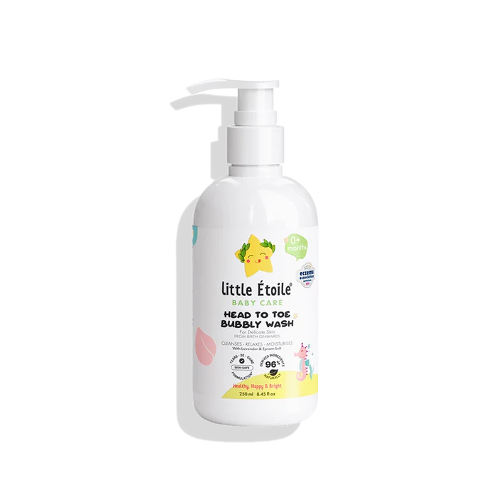 Little Étoile Head to Toe Bubbly Wash for Delicate Skin (0+ Months)