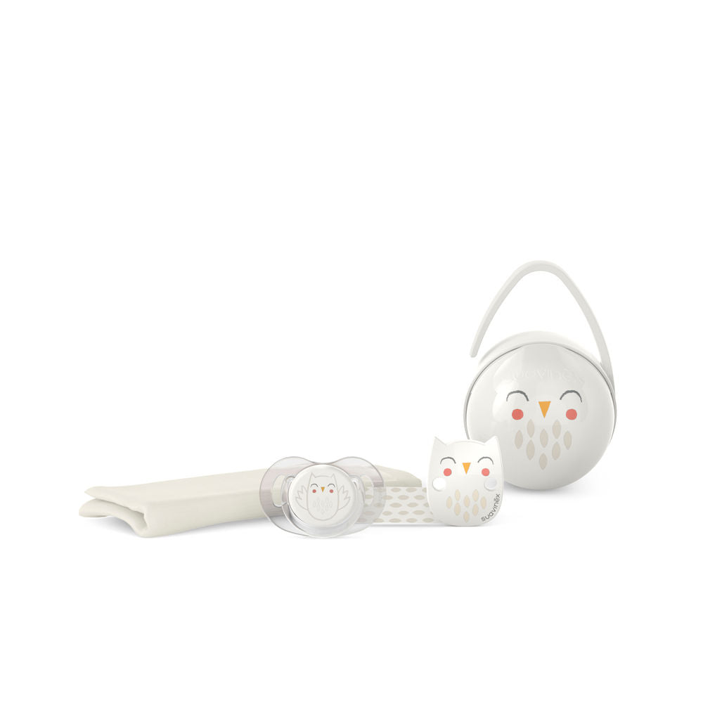 Suavinex Bonhomia Owl Baby Gift Set - Beige