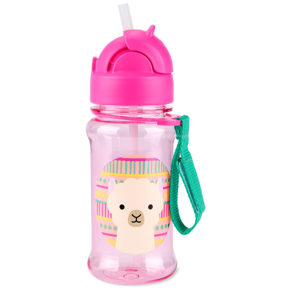 Skip Hop Zoo Tritan Renew Straw Bottle - Llama