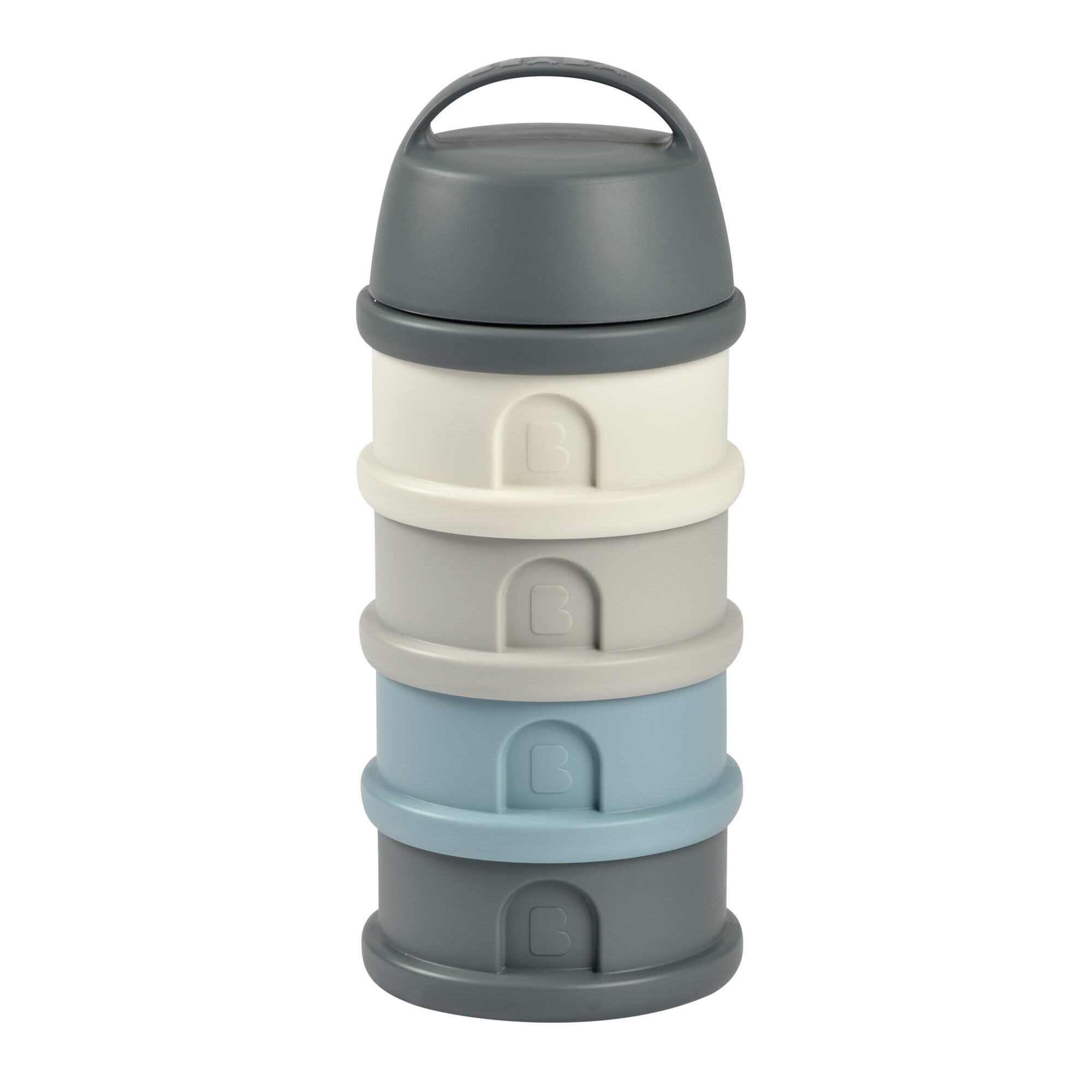 Beaba Formula &amp; Snacks Container - Mineral Grey/Blue