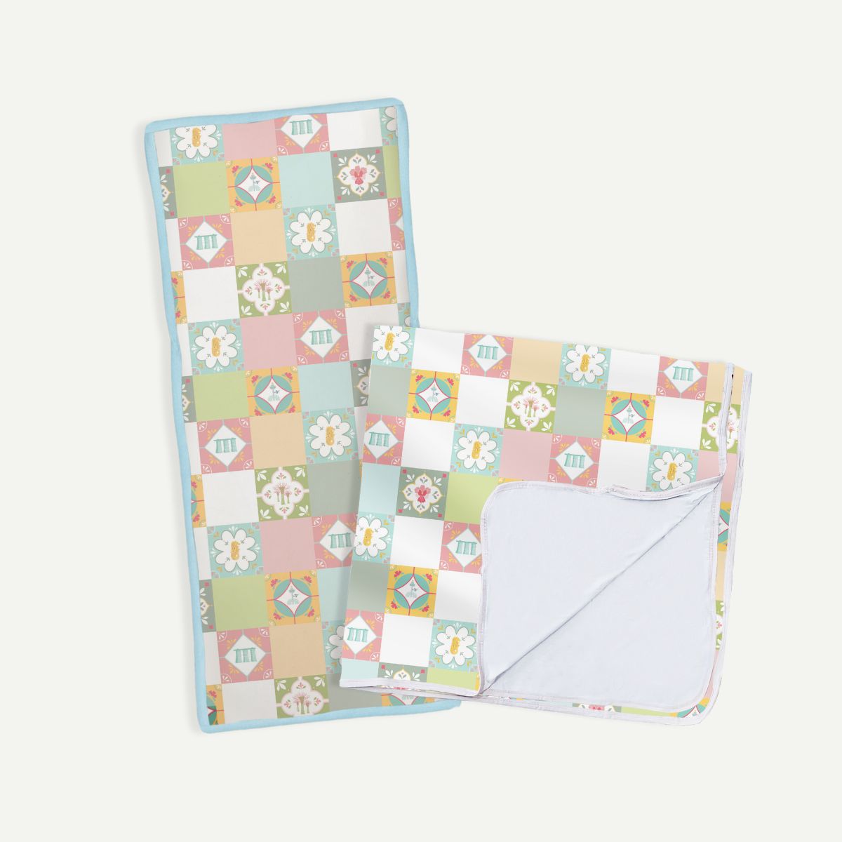 Elly Milley (BUNDLE) Perankan Limited Edition Signature Air Bamboo™ Bedtime First Friend BFF Pillow & Baby Blanket Bundle