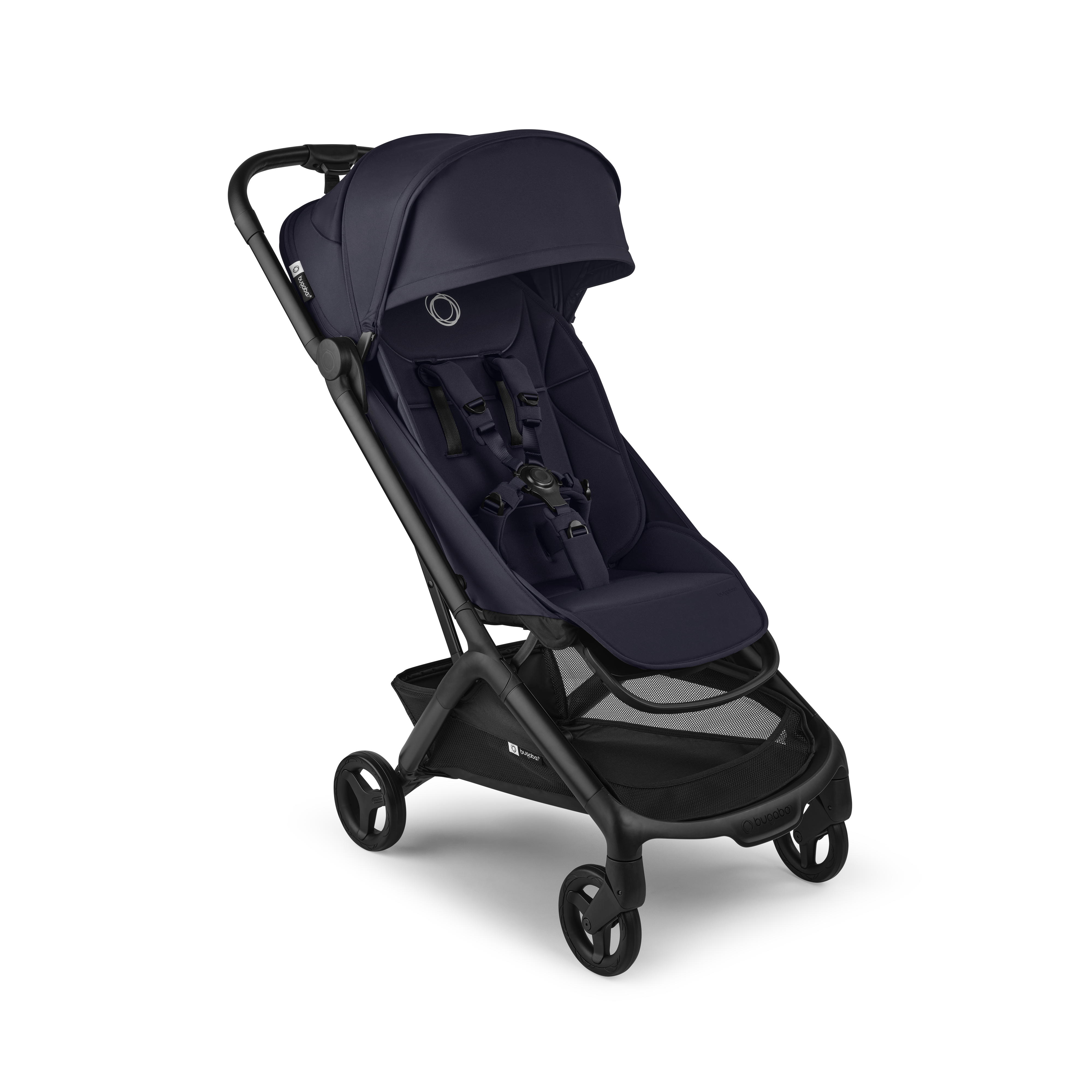 Bugaboo Butterfly 2 stroller — roomy seat and full canopy