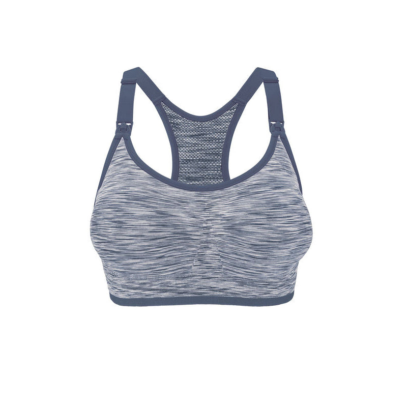 Bravado Designs Body Silk Seamless Rhythm Nursing Bra - Moon River Spacedye M