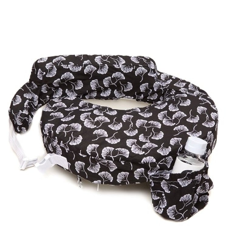 MY BREST FRIEND Nursing Pillow, Black/White Fans
