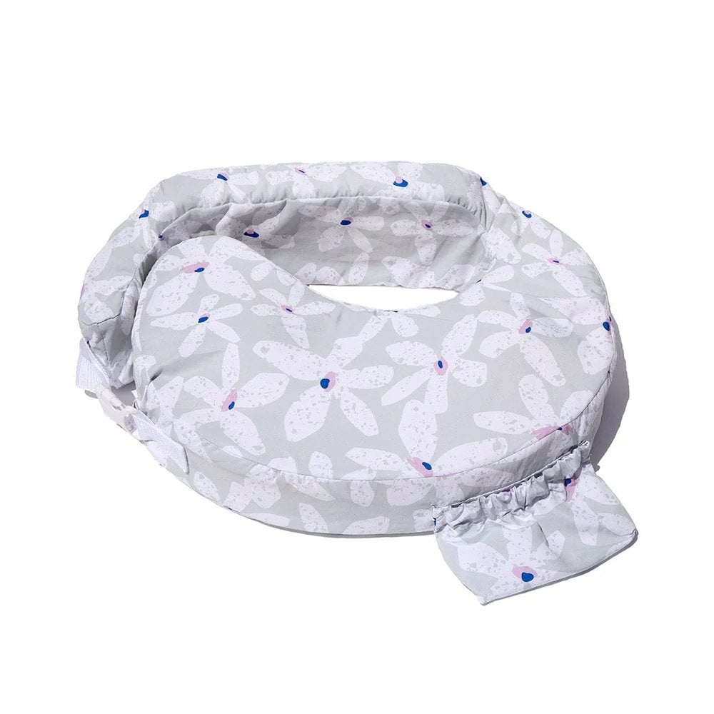 MY BREST FRIEND Nursing Pillow, Platinum Posies
