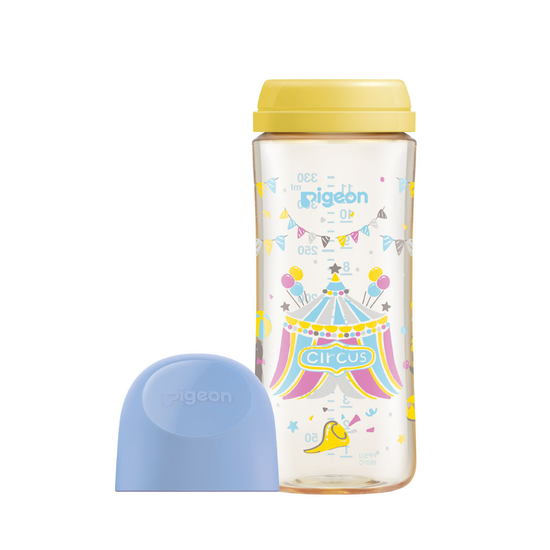 Pigeon SofTouch BPP Nursing Bottle 330ml PPSU No Nipple Circus