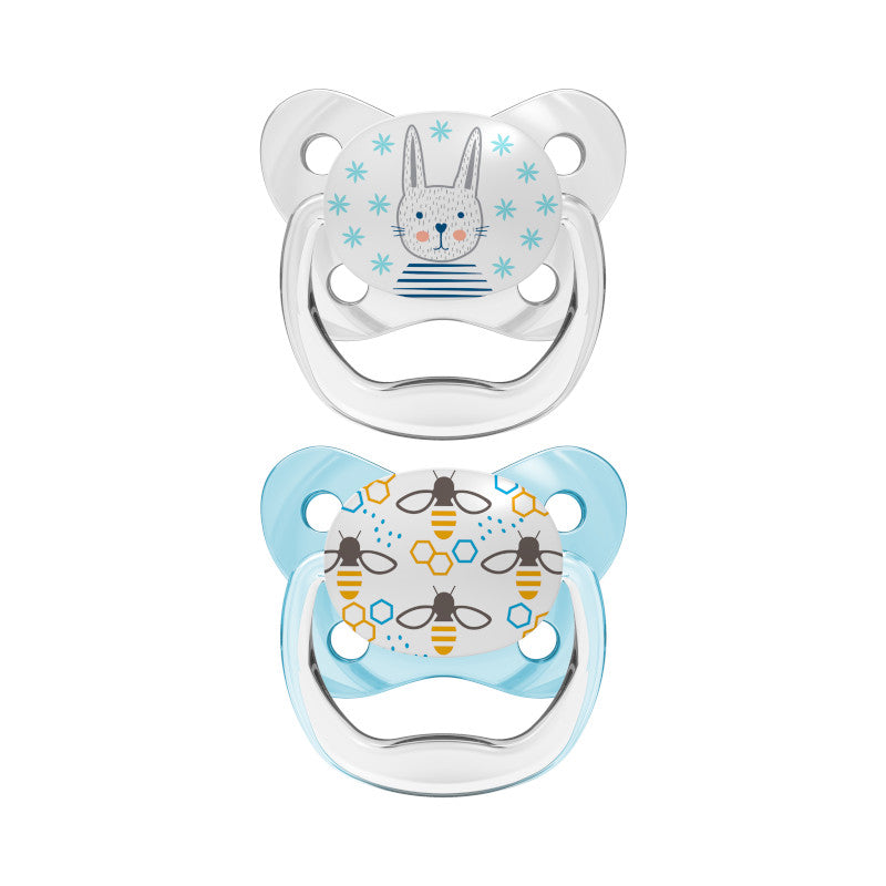 Dr. Brown's PreVent Contoured Orthodontic Pacifiers 2-Pack