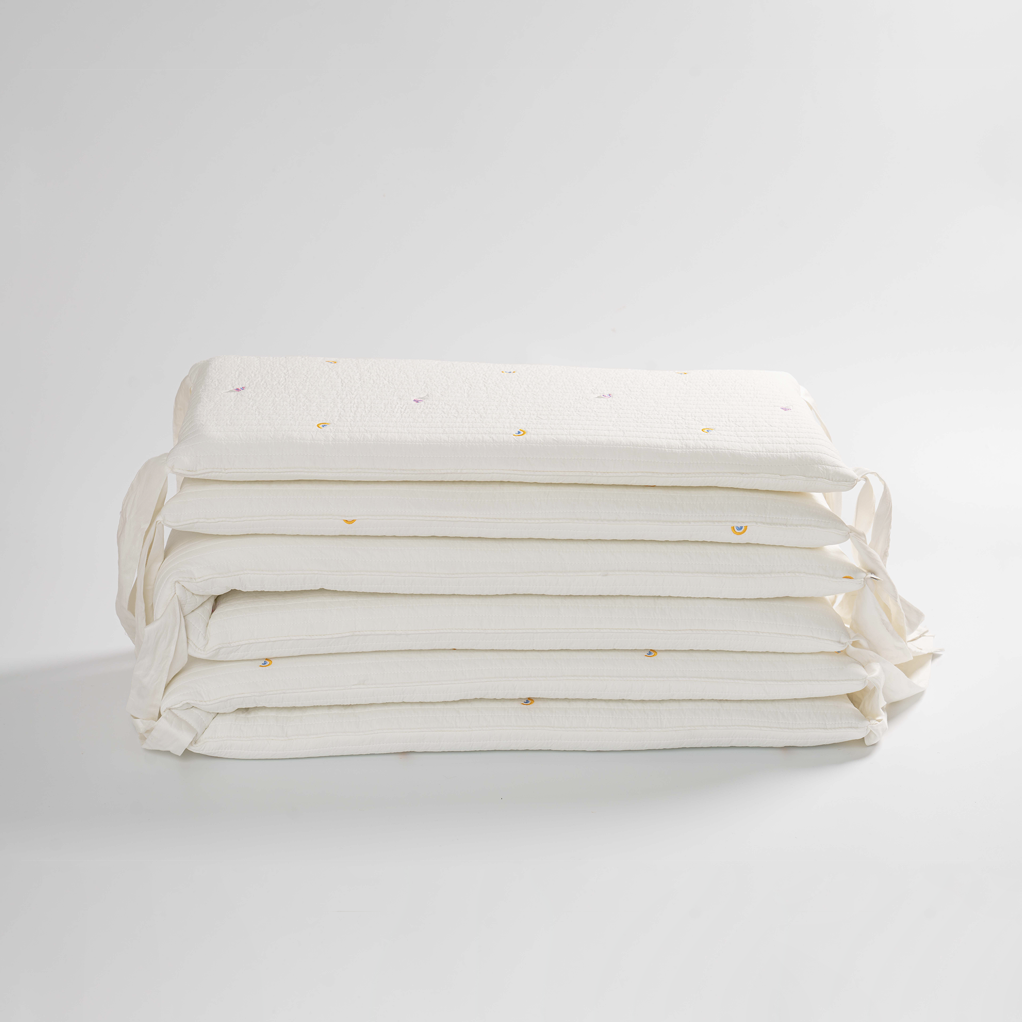 Little kBaby x LOLBaby Breathable Premium Cotton Bumper Guard (For Baby Cot)