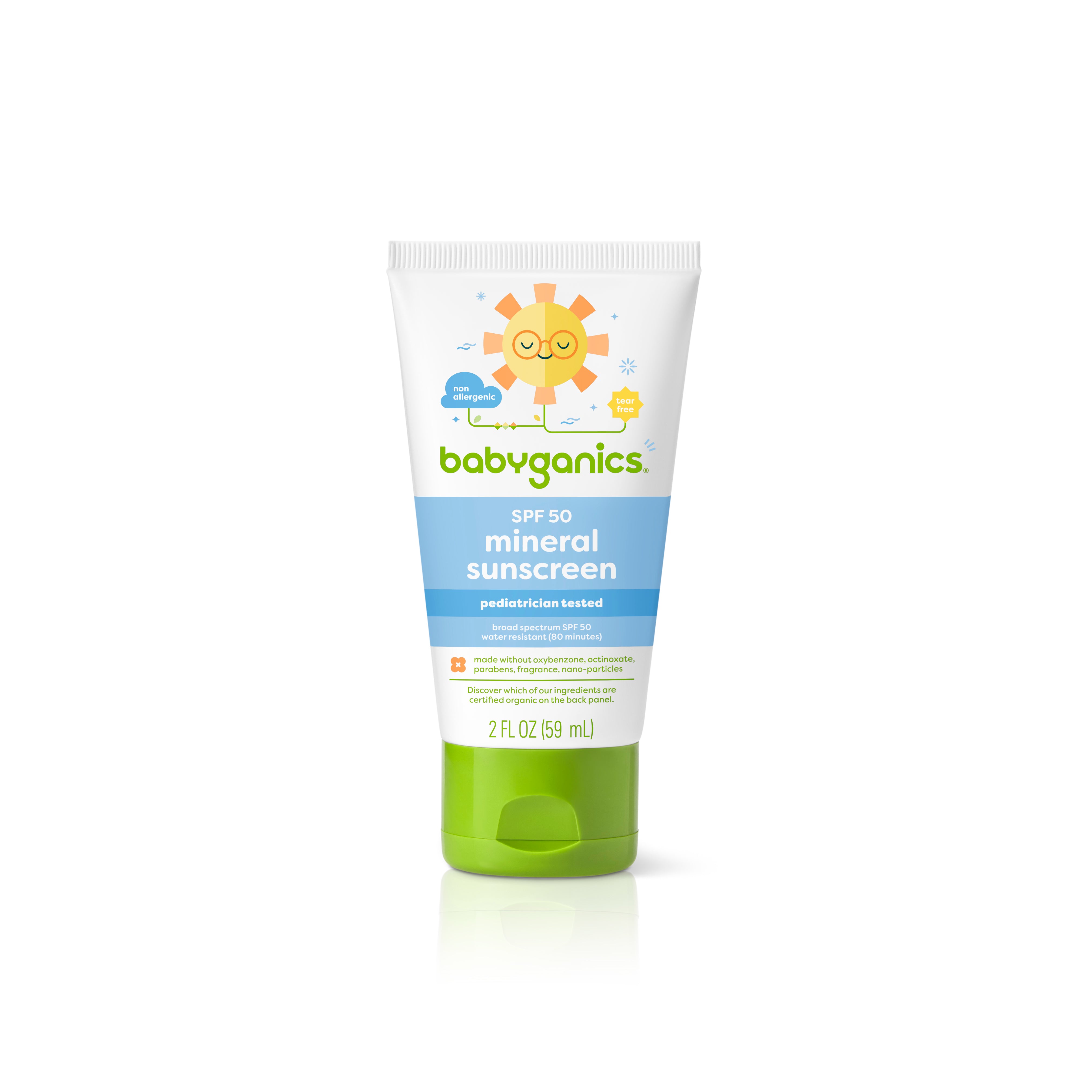 Babyganics SPF 50 mineral sunscreen 177ml