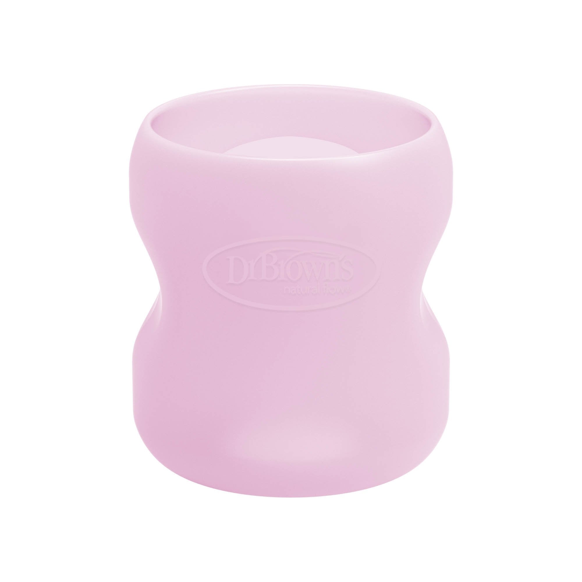Dr. Brown's Options+ Wide-Neck Glass Baby Bottle Silicone Sleeve 150ml