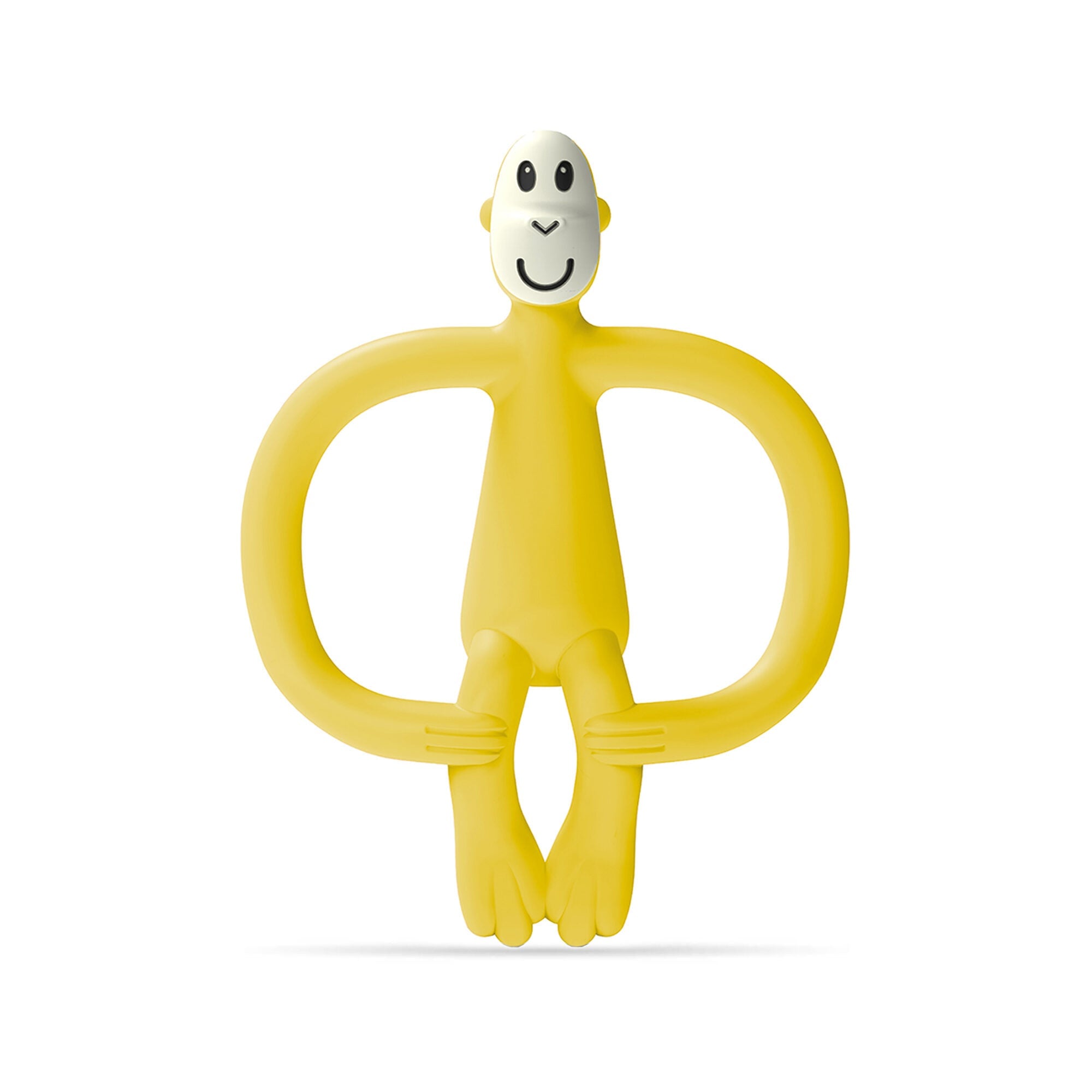 Matchstick Monkey Original Teething Toy &amp; Gel Applicator - Yellow