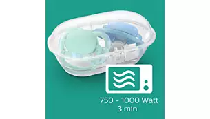 Sterilize in 3 minutes for convenient sterilization