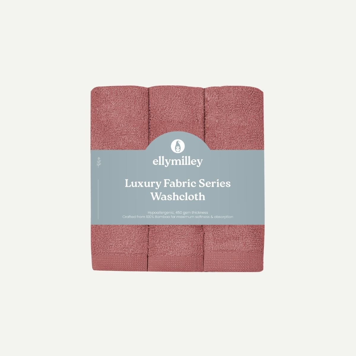 Elly Milley Luxury Fabric Series Wash Cloth - Autumn