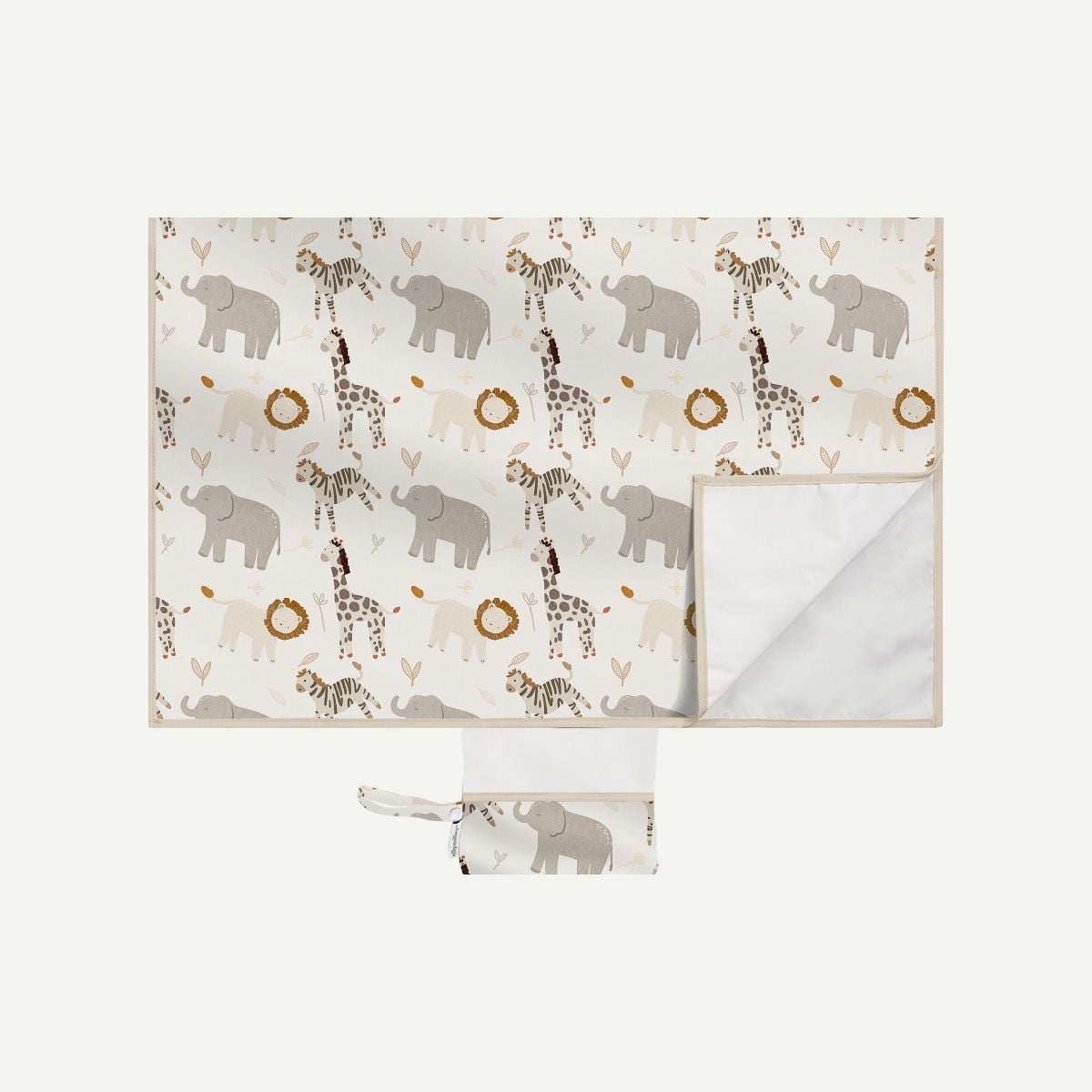 Elly Milley EasyPack Diaper Changing Mat - Safari