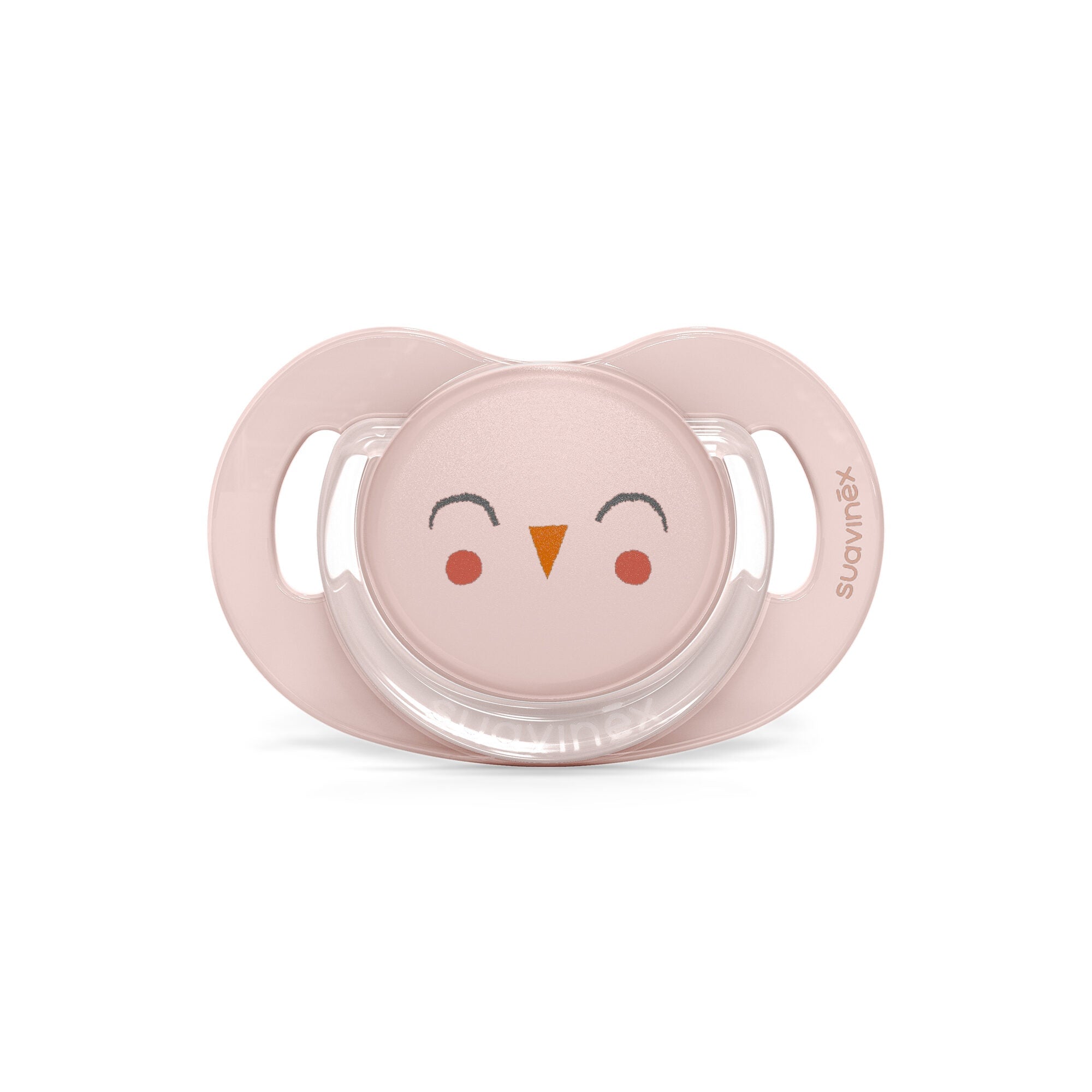 Suavinex Bonhomia Owl SX Pro Soother 6-18 Months - Pink