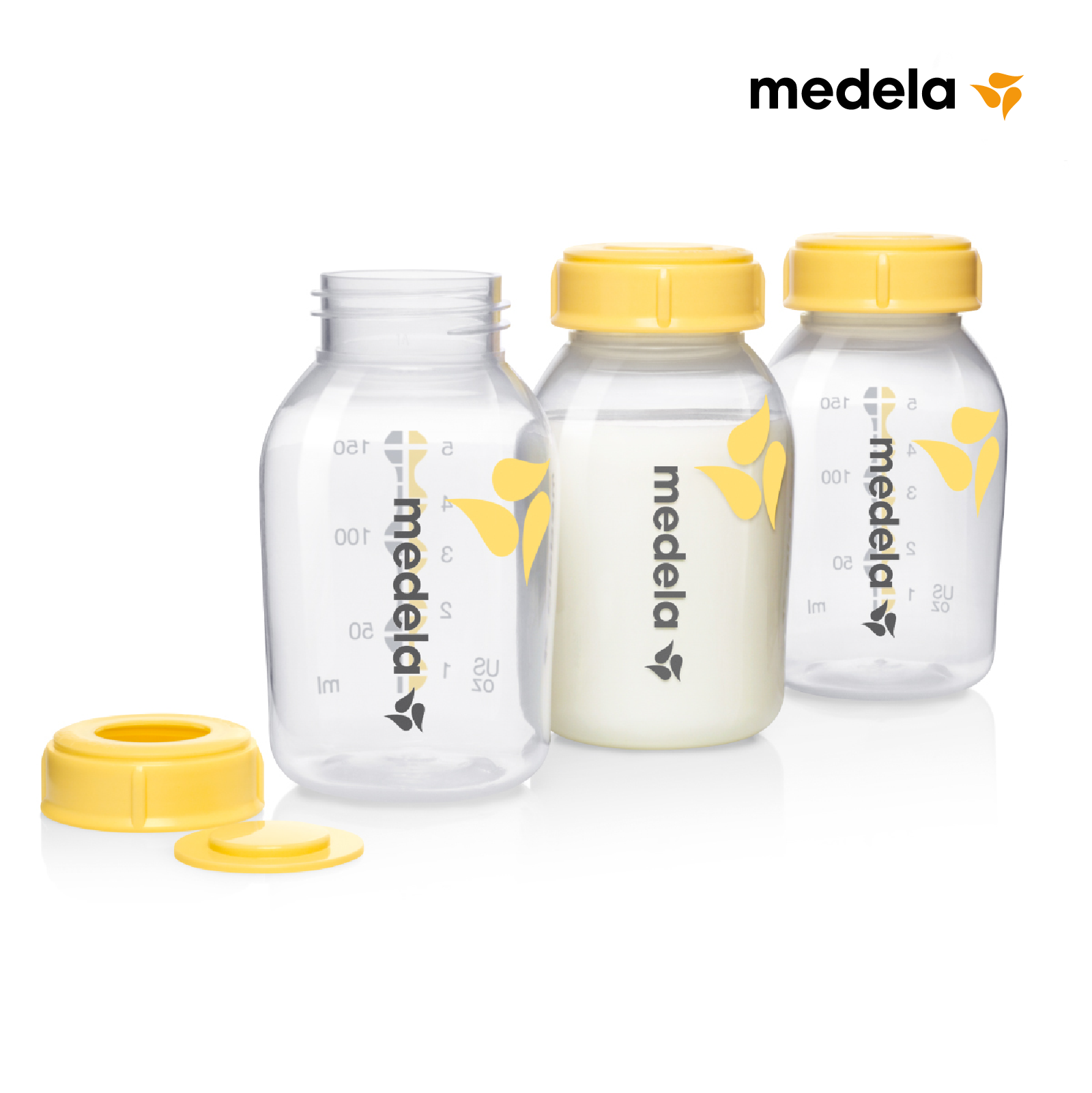 Medela 3-in-1 Breast Milk Bottles 150ml 3-Pack