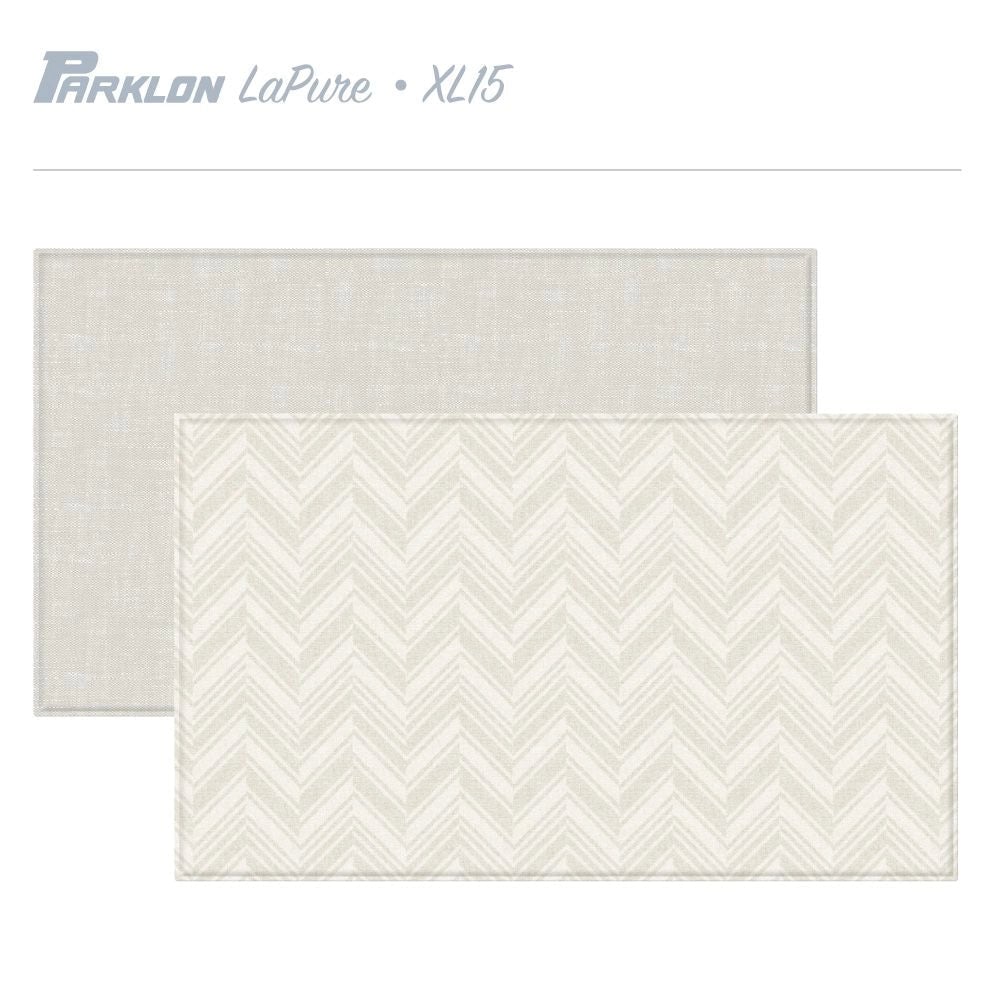 Parklon LaPure Herringbone Rug Fabric Beige (size XL15)