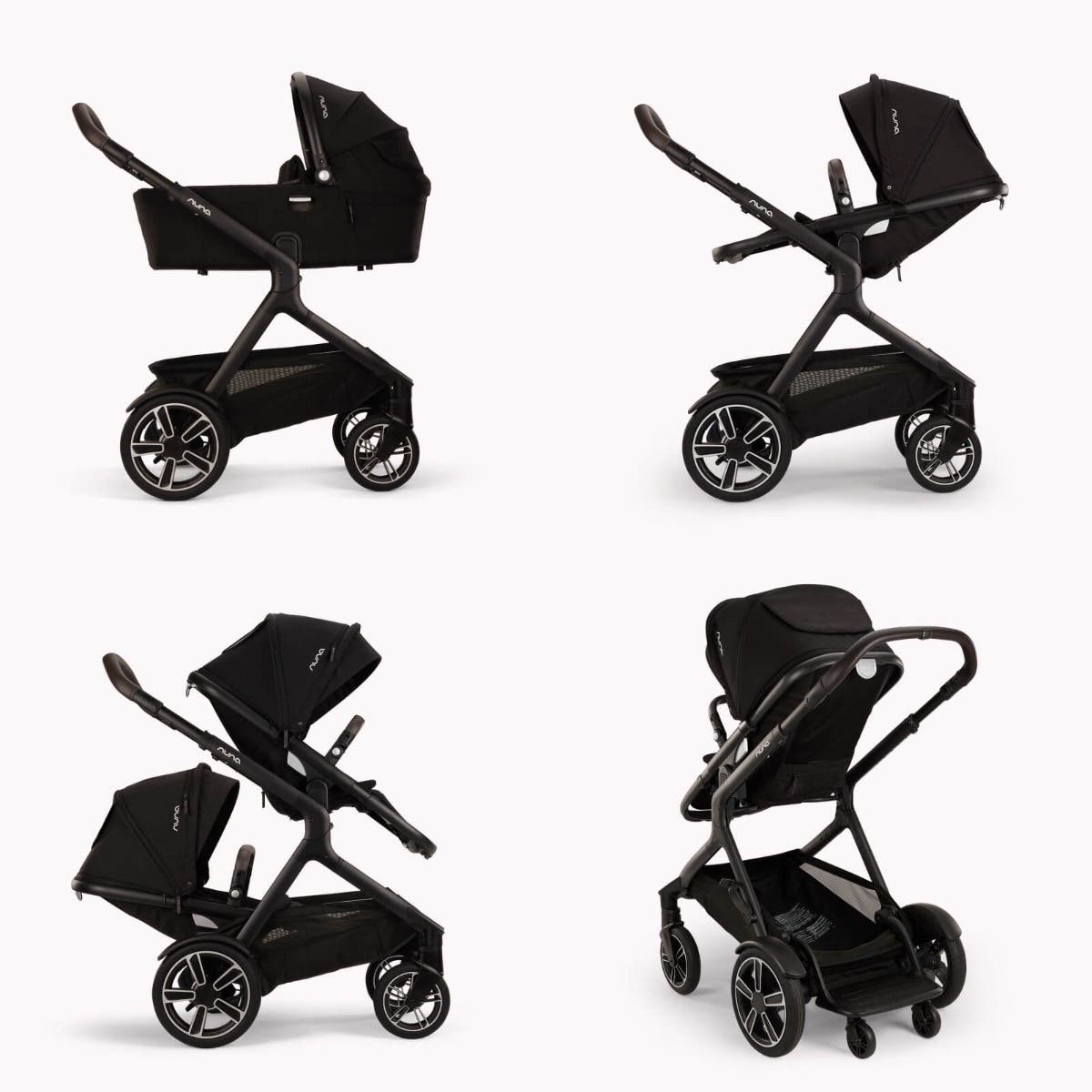 Nuna Demi Next single to double stroller — official Nuna