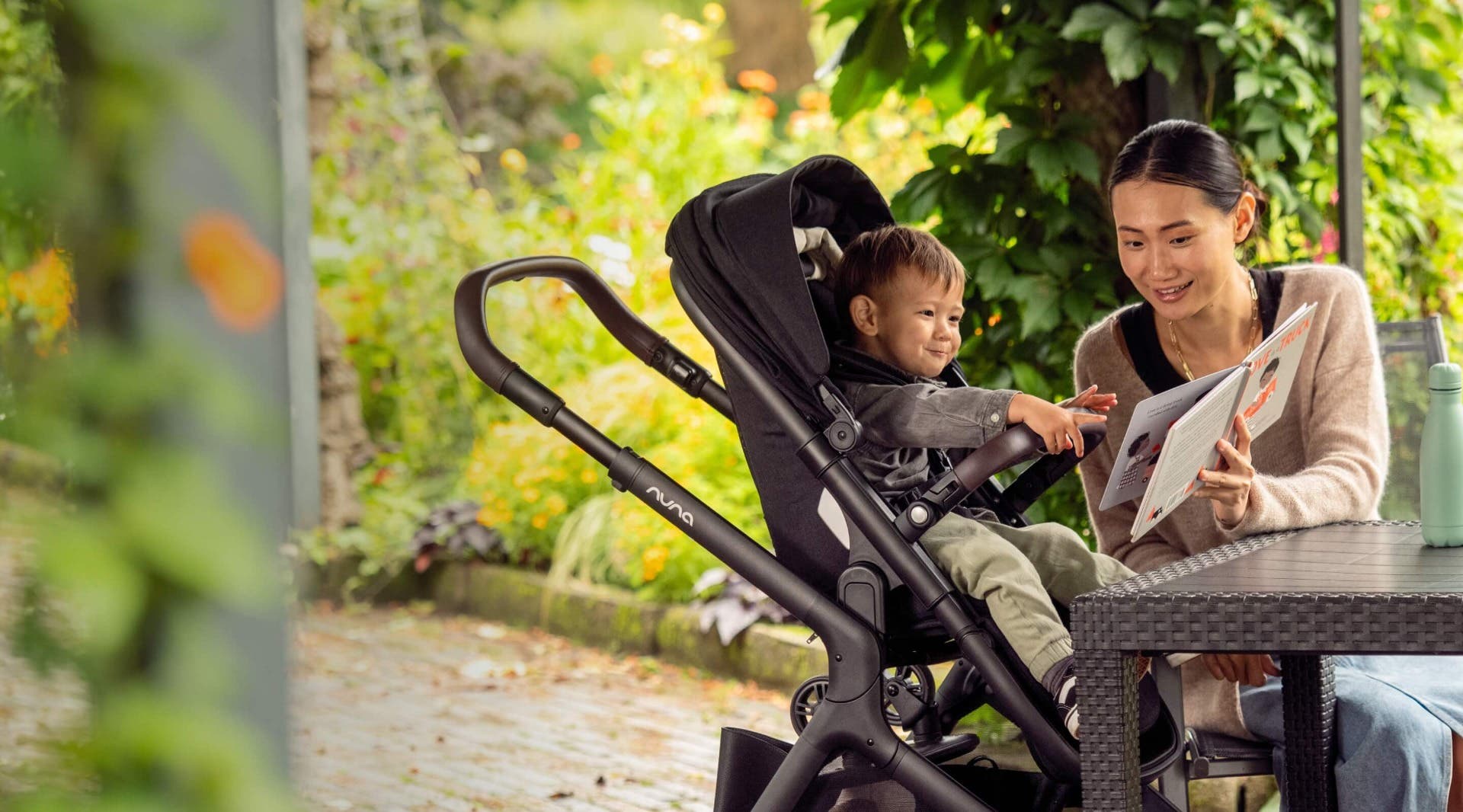 Nuna Demi Next single to double stroller — official Nuna