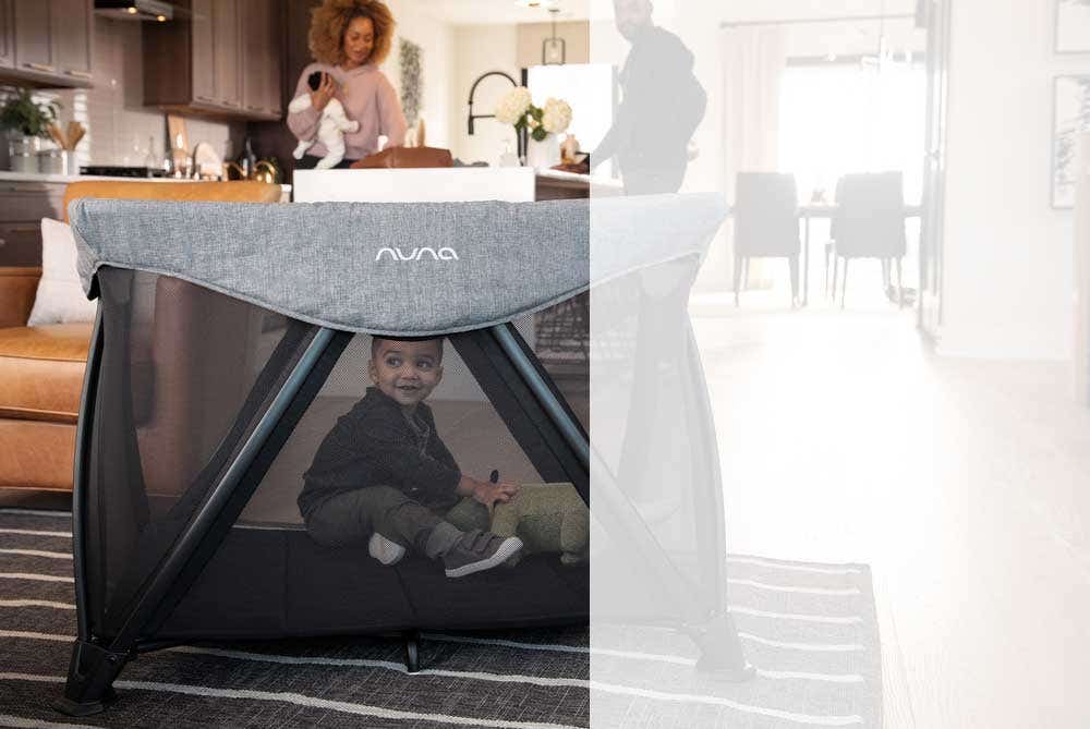 Nuna Sena Aire Travel Cot & Playard — official Nuna