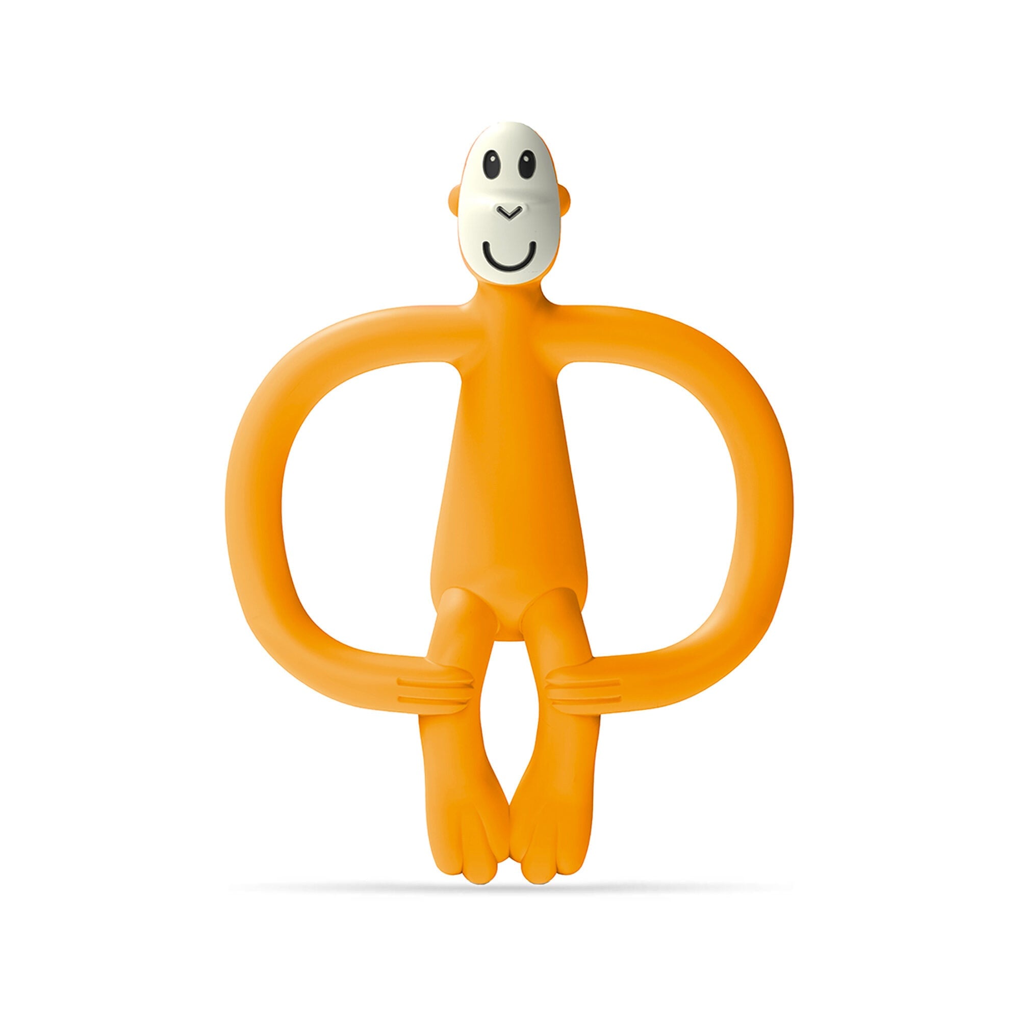 Matchstick Monkey Original Teething Toy &amp; Gel Applicator - Orange