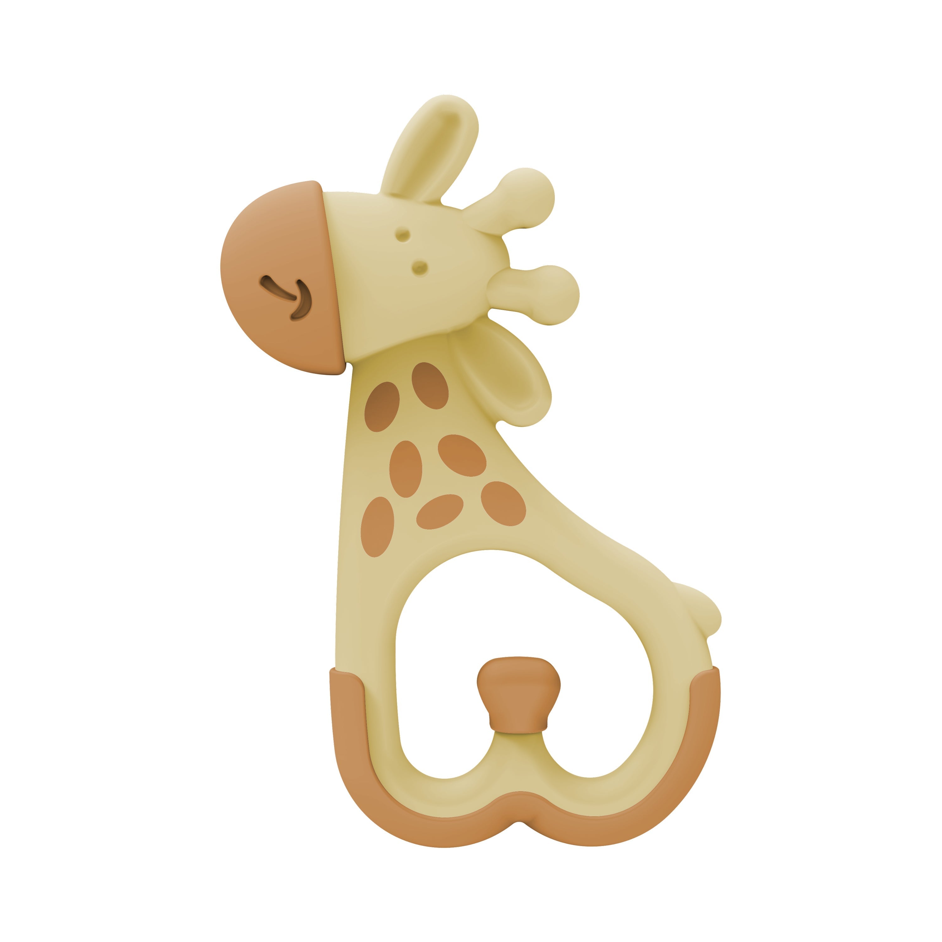Dr. Brown's Ridgees Giraffe Massaging Silicone Teether for Babies