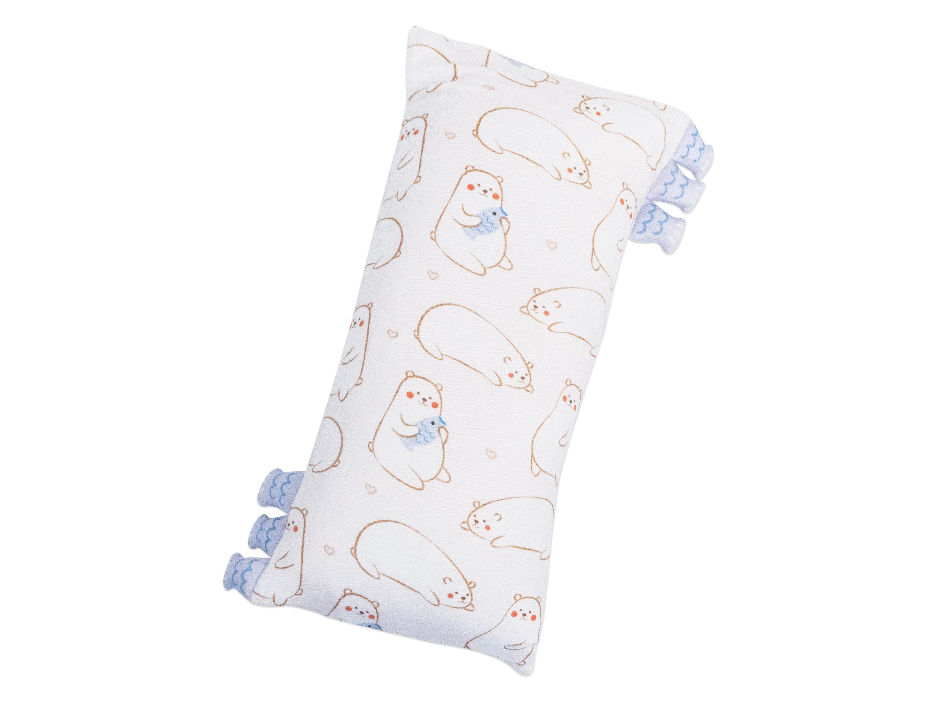 Cho Snuggy Buddy Pillow (Maru Bear: Medium 18 x 38cm)