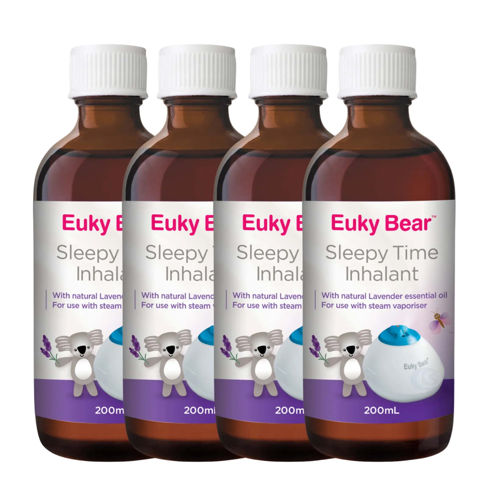 Euky Bear Sleepy Time Inhalant 200ml (Pack of 4)
