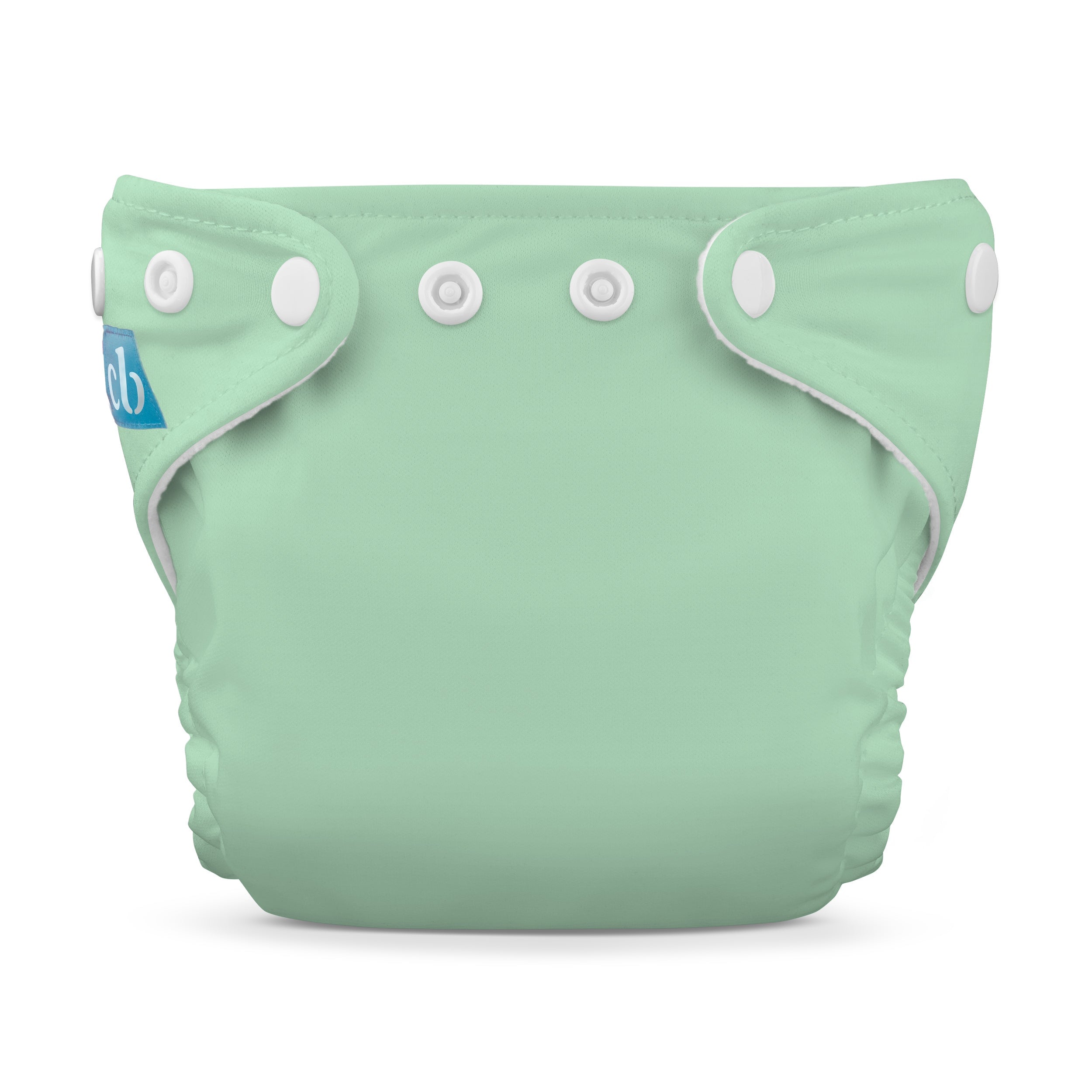 1 Pack - Reusable Cloth Diaper Newborn - Sage