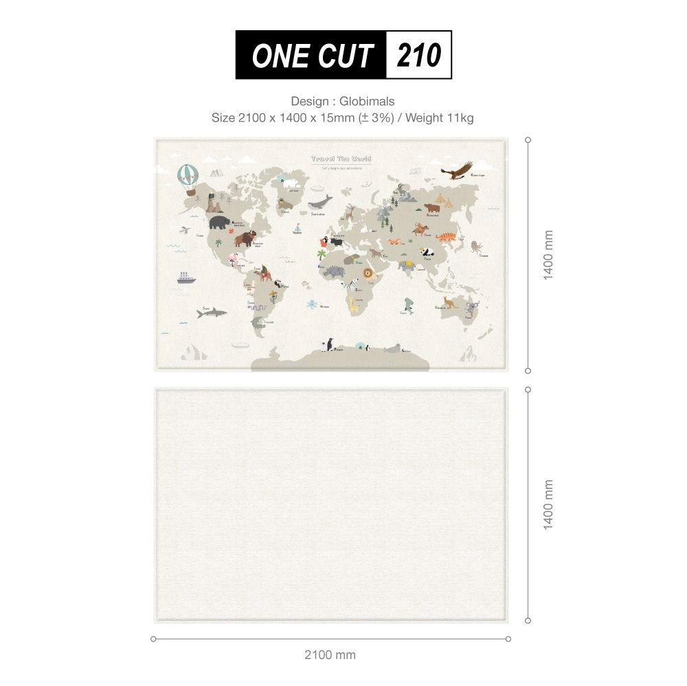 Parklon LaPure One Cut Mat Globimals (size OCL15) NEW
