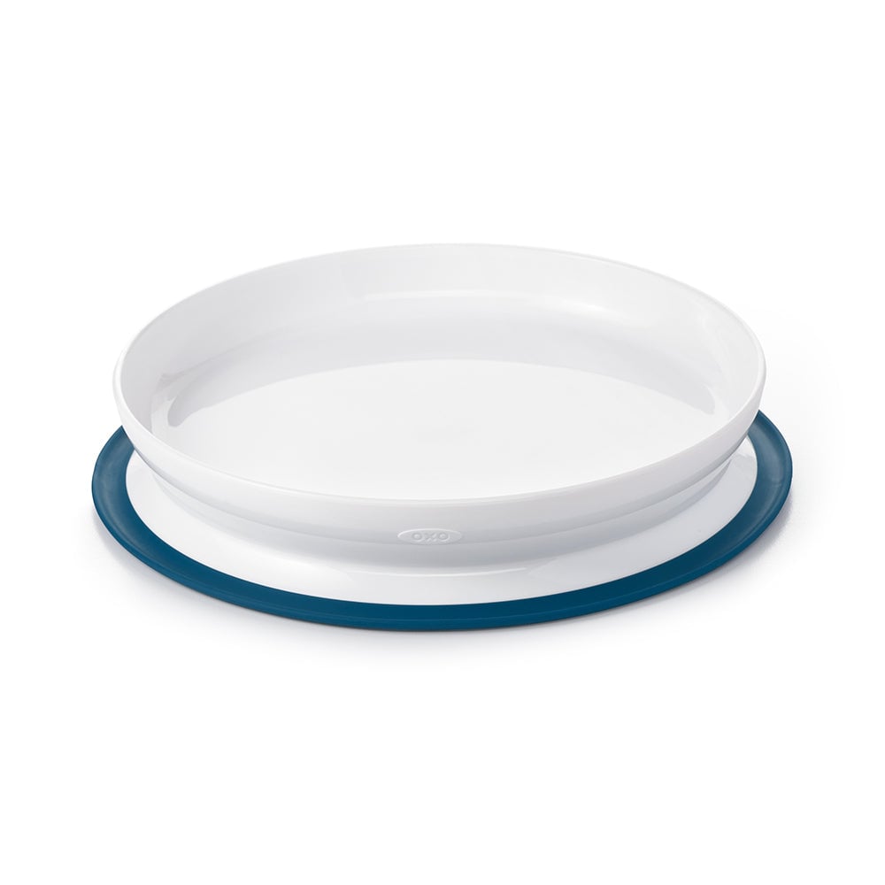 OXO TOT Stick & Stay Suction Plate - Navy