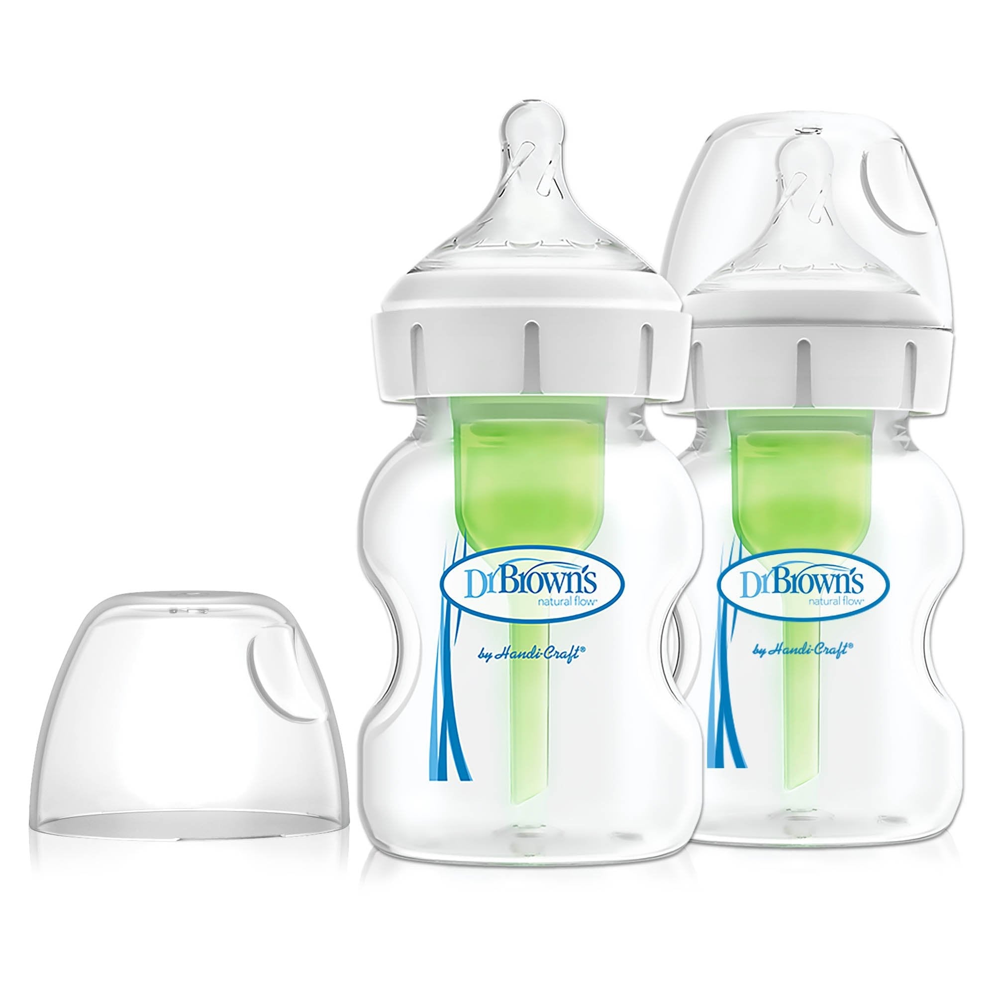 Dr. Brown's Options+ Wide Neck Anti-Colic Baby Bottle 150ml 2-Pack