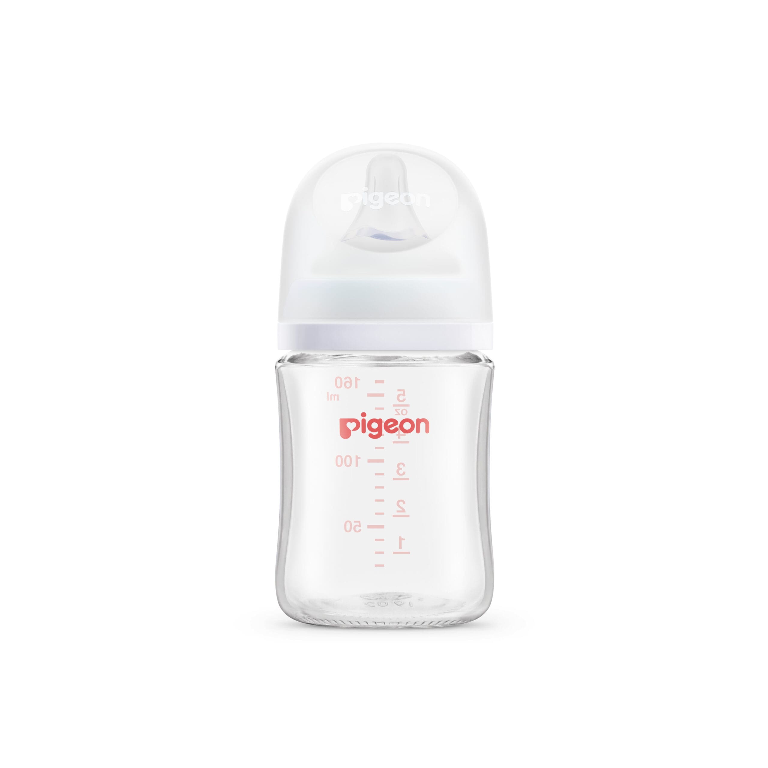 Pigeon SofTouch Borosilicate Glass Nursing Bottle 160ml Newborn SS
