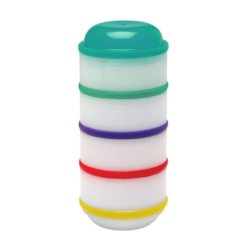 Dr. Brown's Snack-A-Pillar Stackable Dipping Cups with Twist-to-Close Lids
